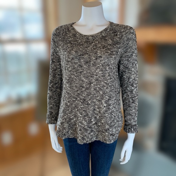 Eileen Fisher linen blend sweater size medium - Picture 2 of 13